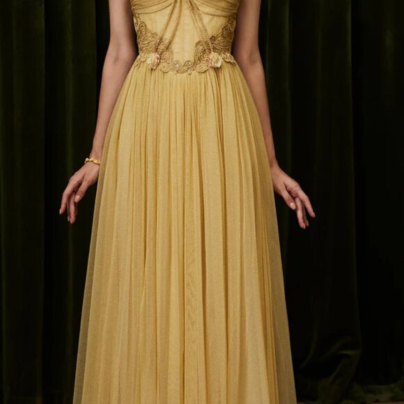 Nile Rose Corset Dress - LaceMade sz S - Picture 6 of 7